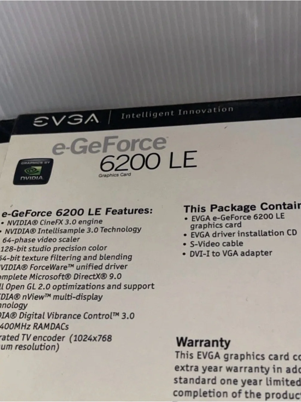 N/A evga geforce